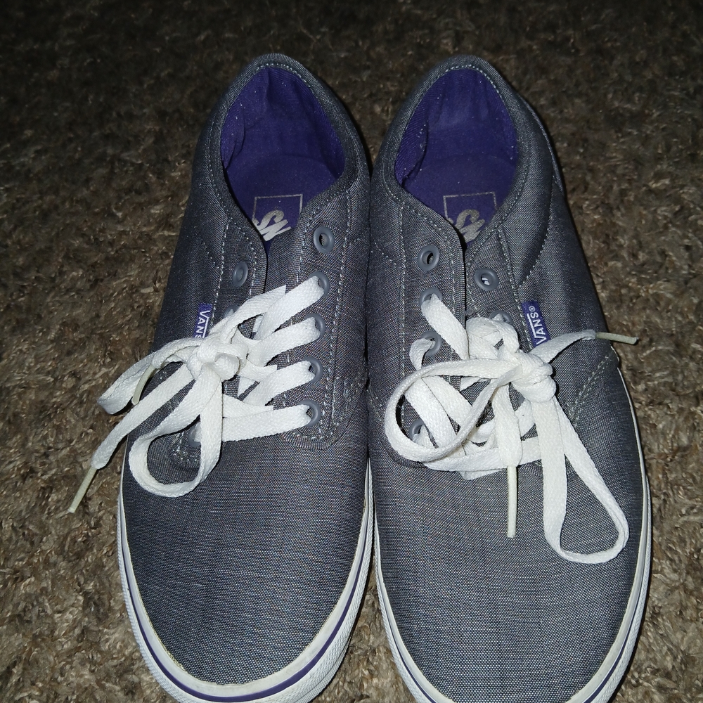 Vans Gray Canvas Men's Shoes
